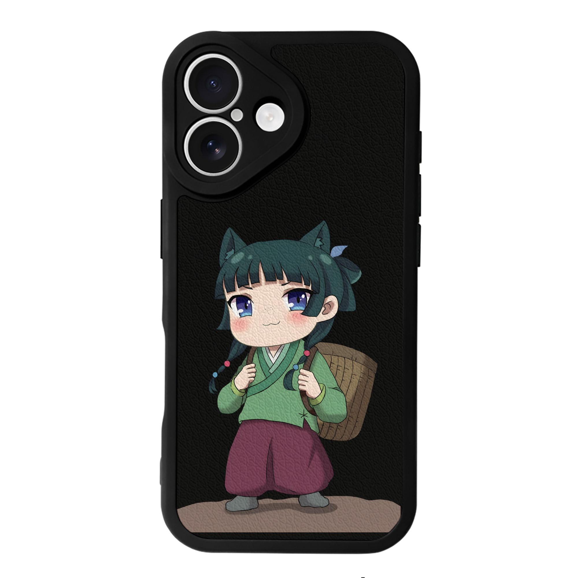 薬屋のひとりごと The Apothecary Diaries 【iPhone 16シリーズ対応】シリコンスマホケース（レザー調） 材質：シリコン